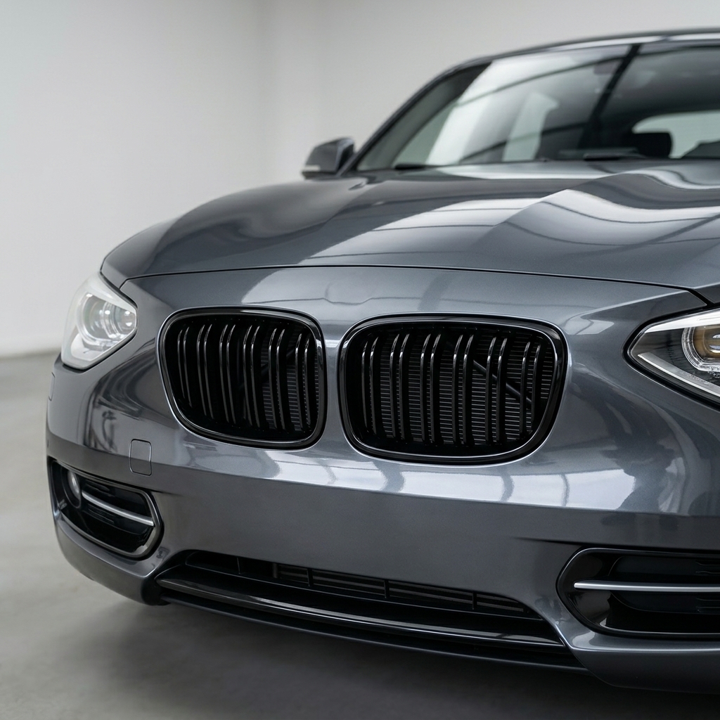 Calandre BMW Série 1 F20 F21 Noir Brillant