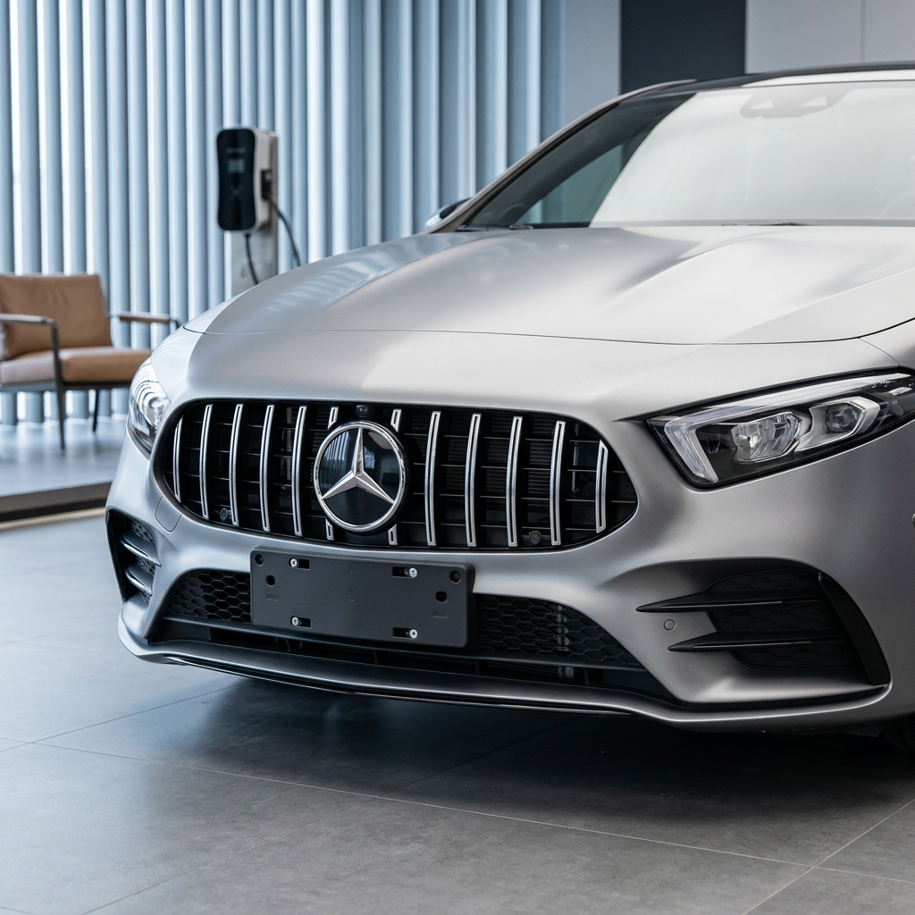 Calandre AMG Argent pour Mercedes Benz classe A W177