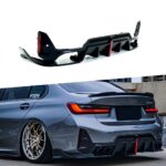 Diffuseur avec feu F1 pour BMW série 3 G20 LCI