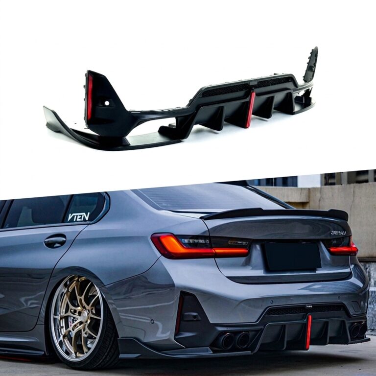 Diffuseur avec feu F1 pour BMW série 3 G20 LCI