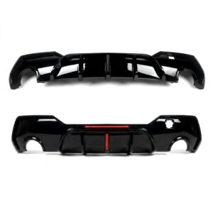 Diffuseur de pare-choc arrière avec feu F1 pour BMW Série 4 G22 G23 Pack M