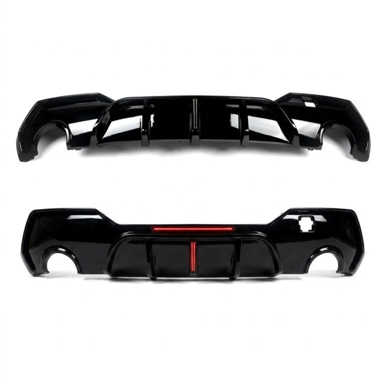Diffuseur de pare-choc arrière avec feu F1 pour BMW Série 4 G22 G23 Pack M