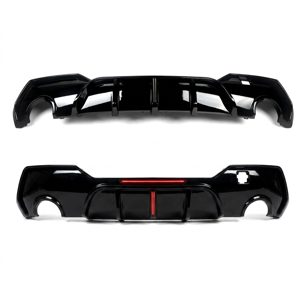 Diffuseur de pare-choc arrière avec feu F1 pour BMW Série 4 G22 G23 Pack M