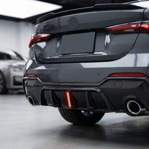 Diffuseur de pare-choc arrière avec feu F1 pour BMW Série 4 G22 G23 Pack M