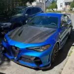 Capot carbone style GTAM pour Giulia