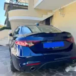 Lèvre de coffre noir pour Alfa Romeo Giulia
