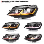 Phares LED pour Golf 7